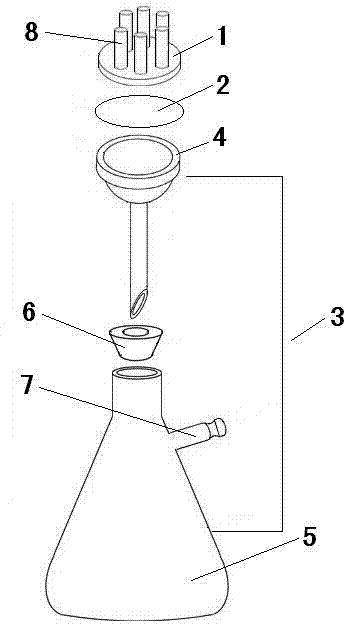 Multichannel membrane enrichment device