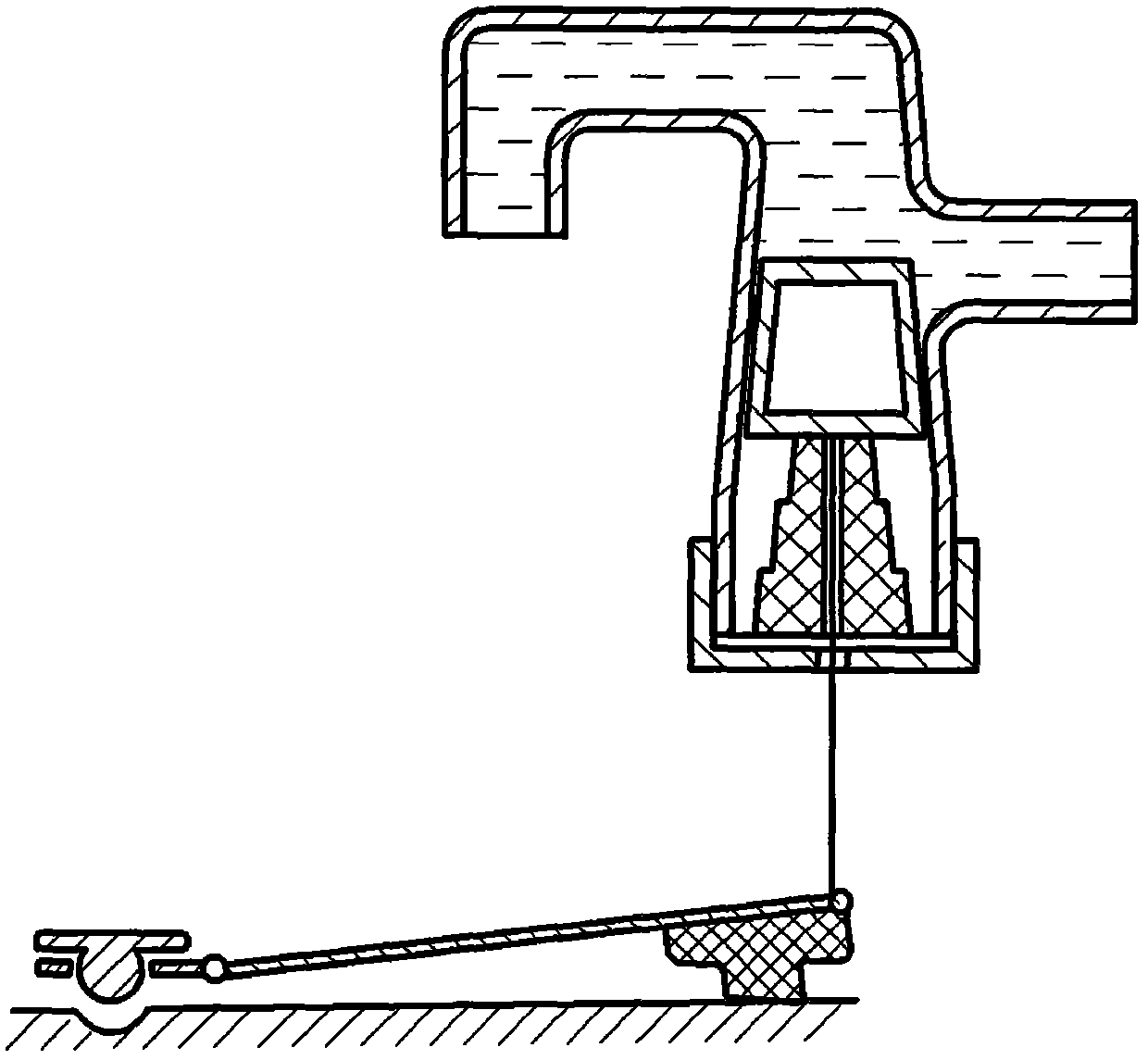 Two-stage control high-efficiency water-saving valve