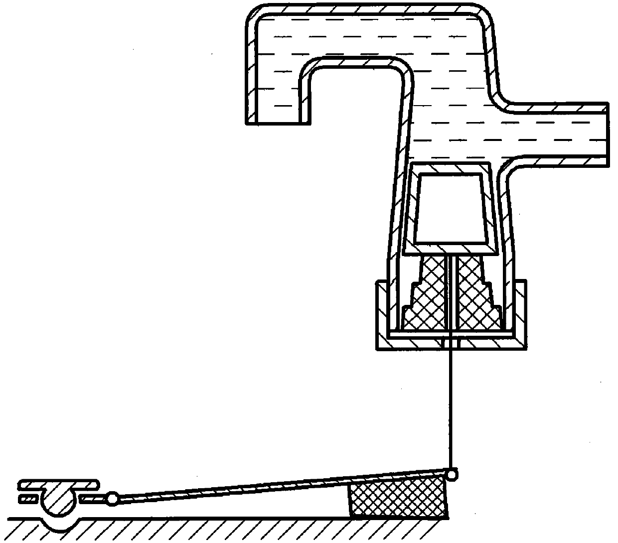 Two-stage control high-efficiency water-saving valve