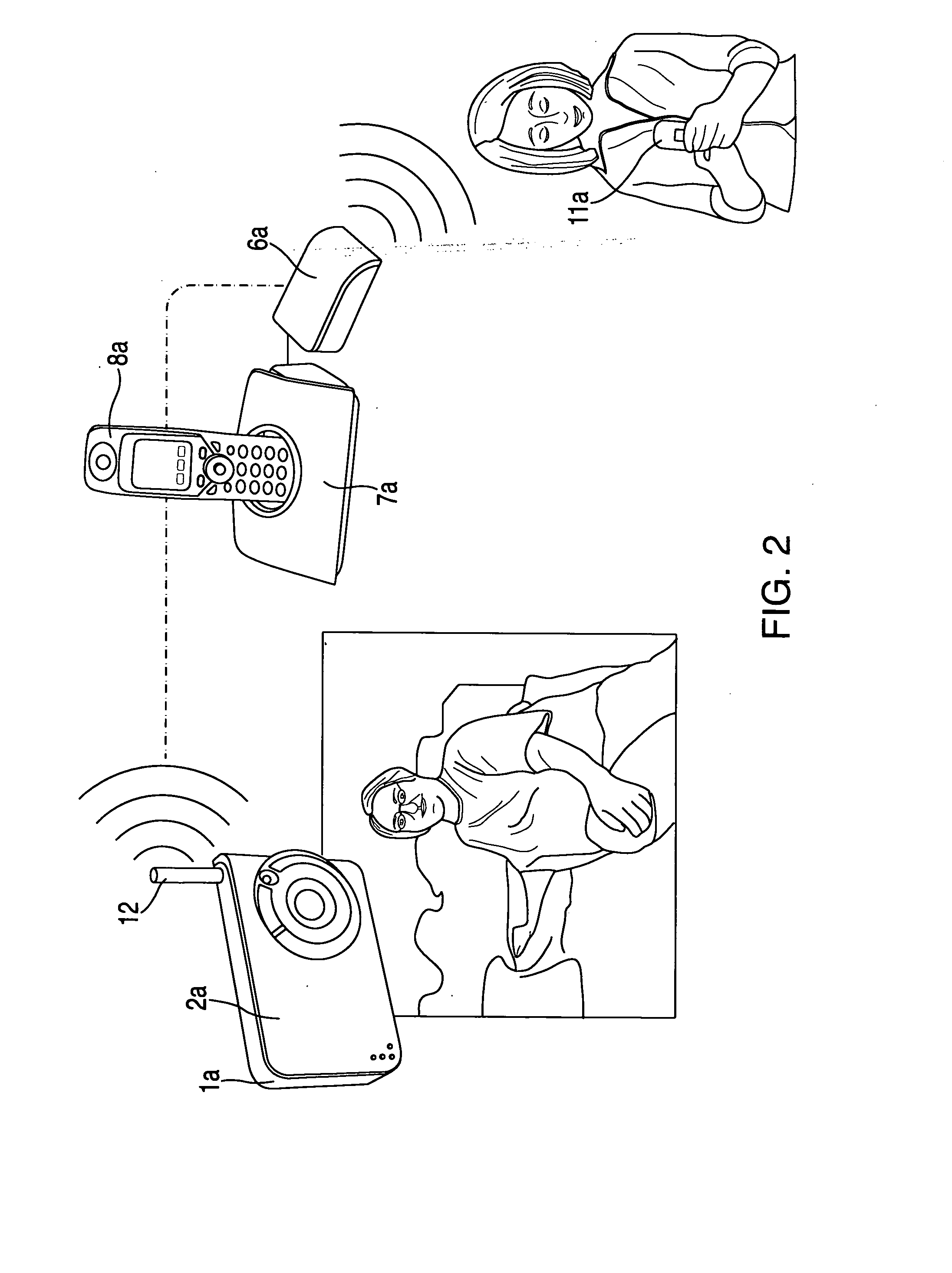 Remote body temperature monitoring device