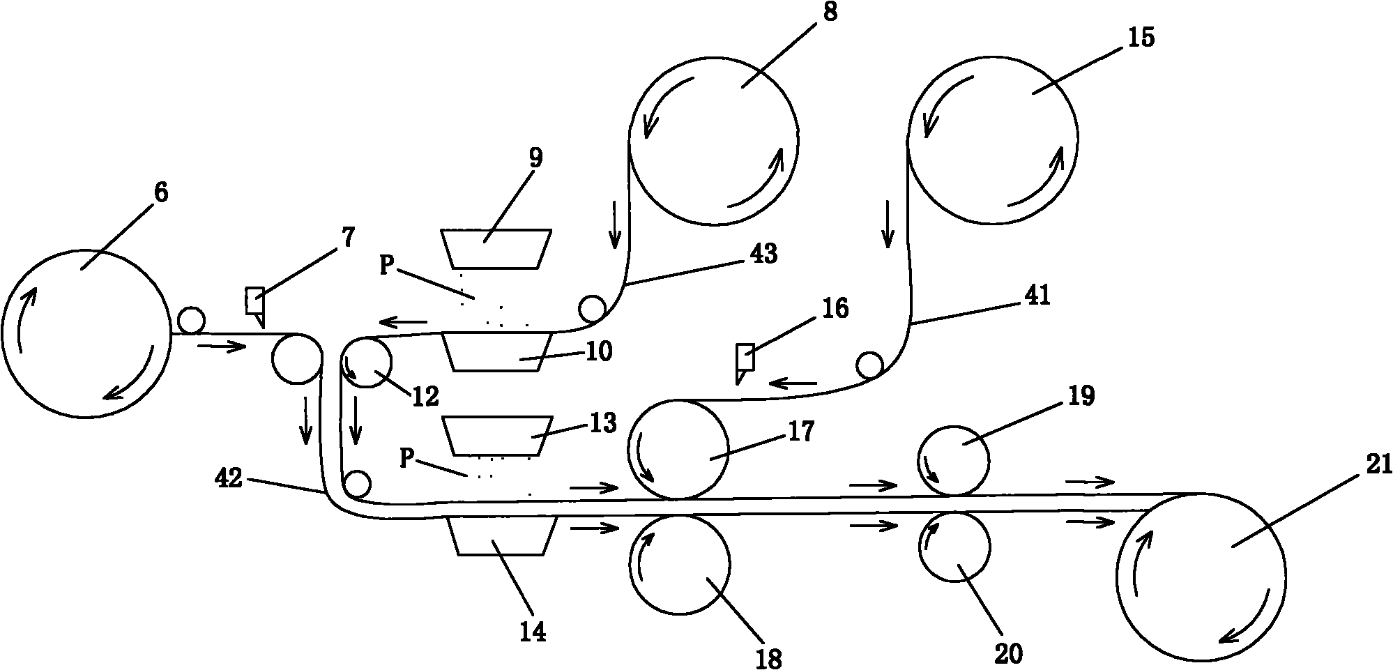 Polymer compound core body and preparation method thereof