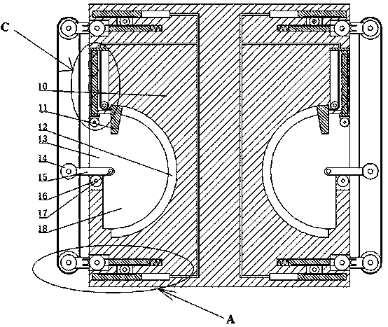 Crane steel cable maintenance device