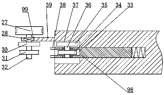 Crane steel cable maintenance device