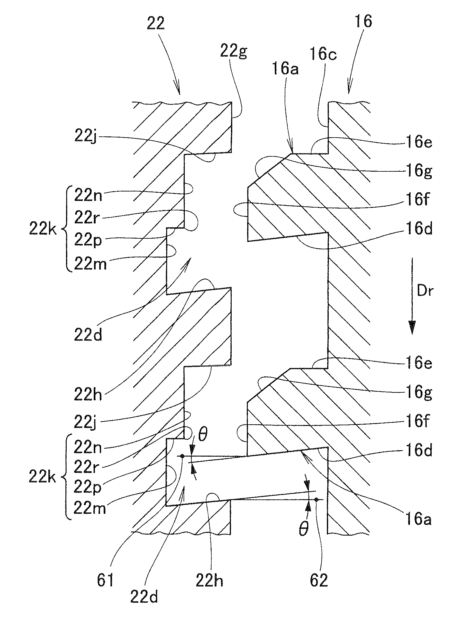 Dog clutch mechanism for outboard motor