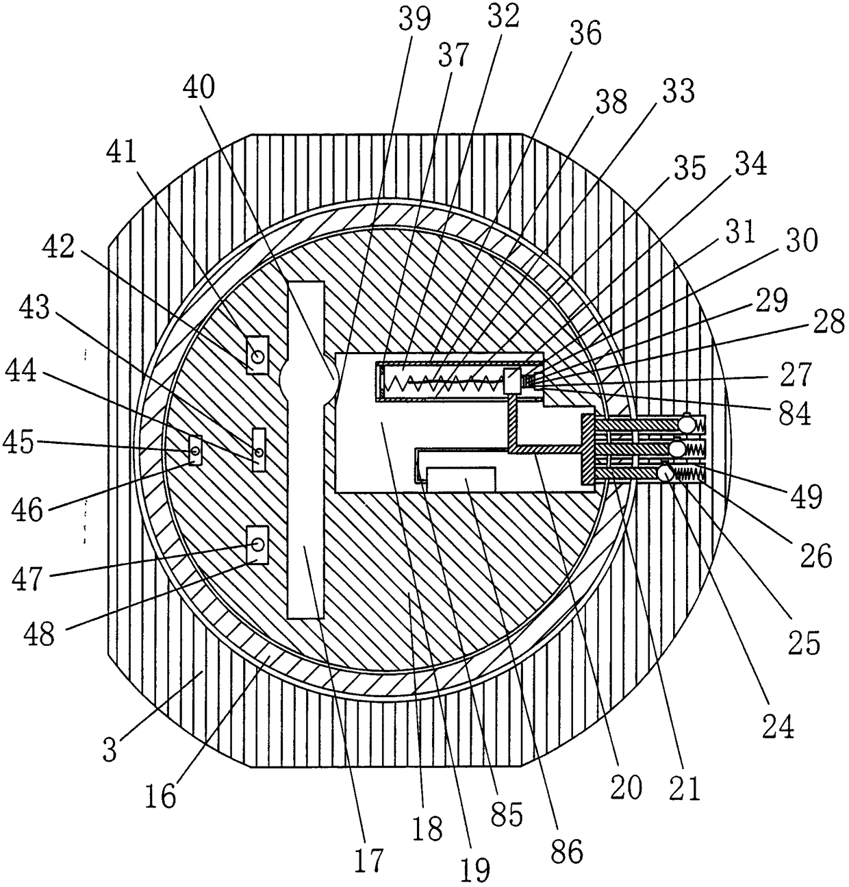 An intelligent ice hockey lock system