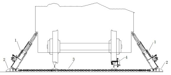 Lifting type rescue method