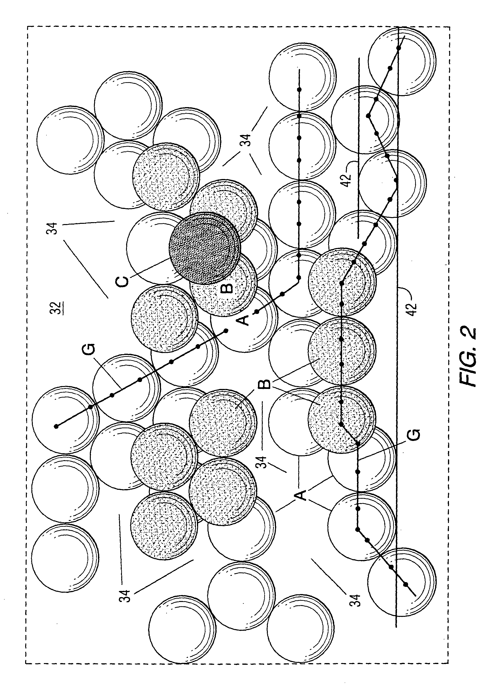 High temperature erosion resistant coating and material containing compacted hollow geometric shapes