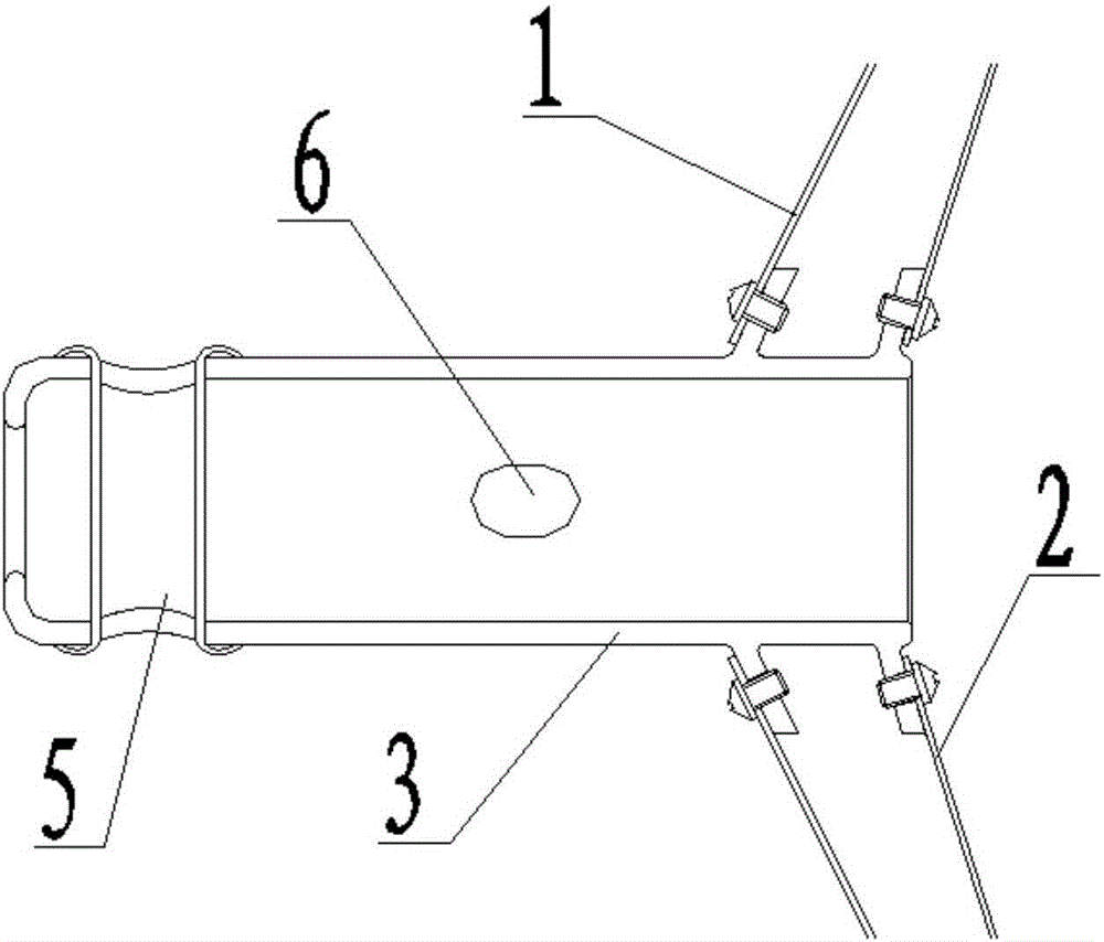 Umbrella opening type quick release nose cone for small/medium-sized unmanned airship