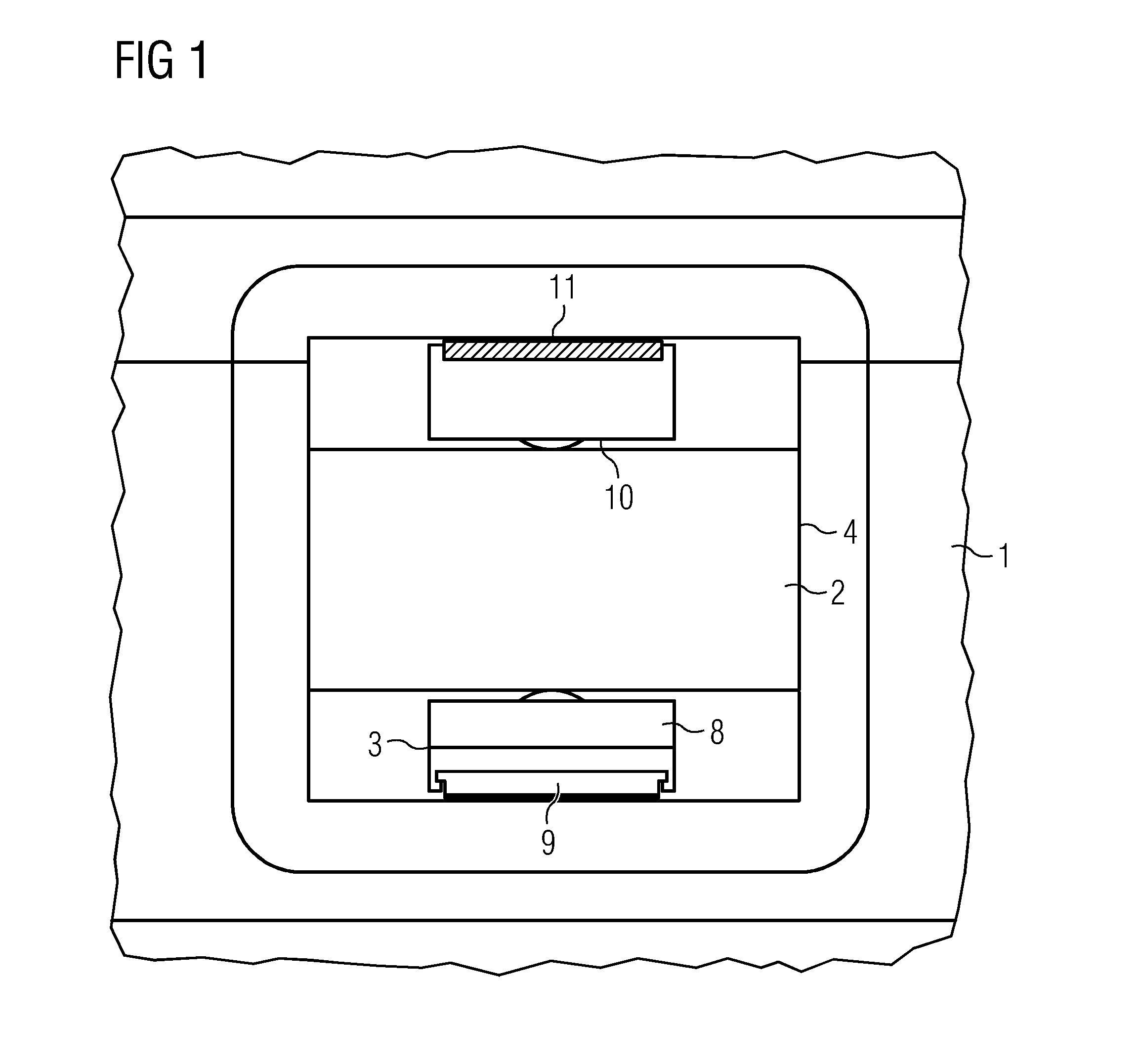 Sliding bearing and method to perform service at a sliding bearing