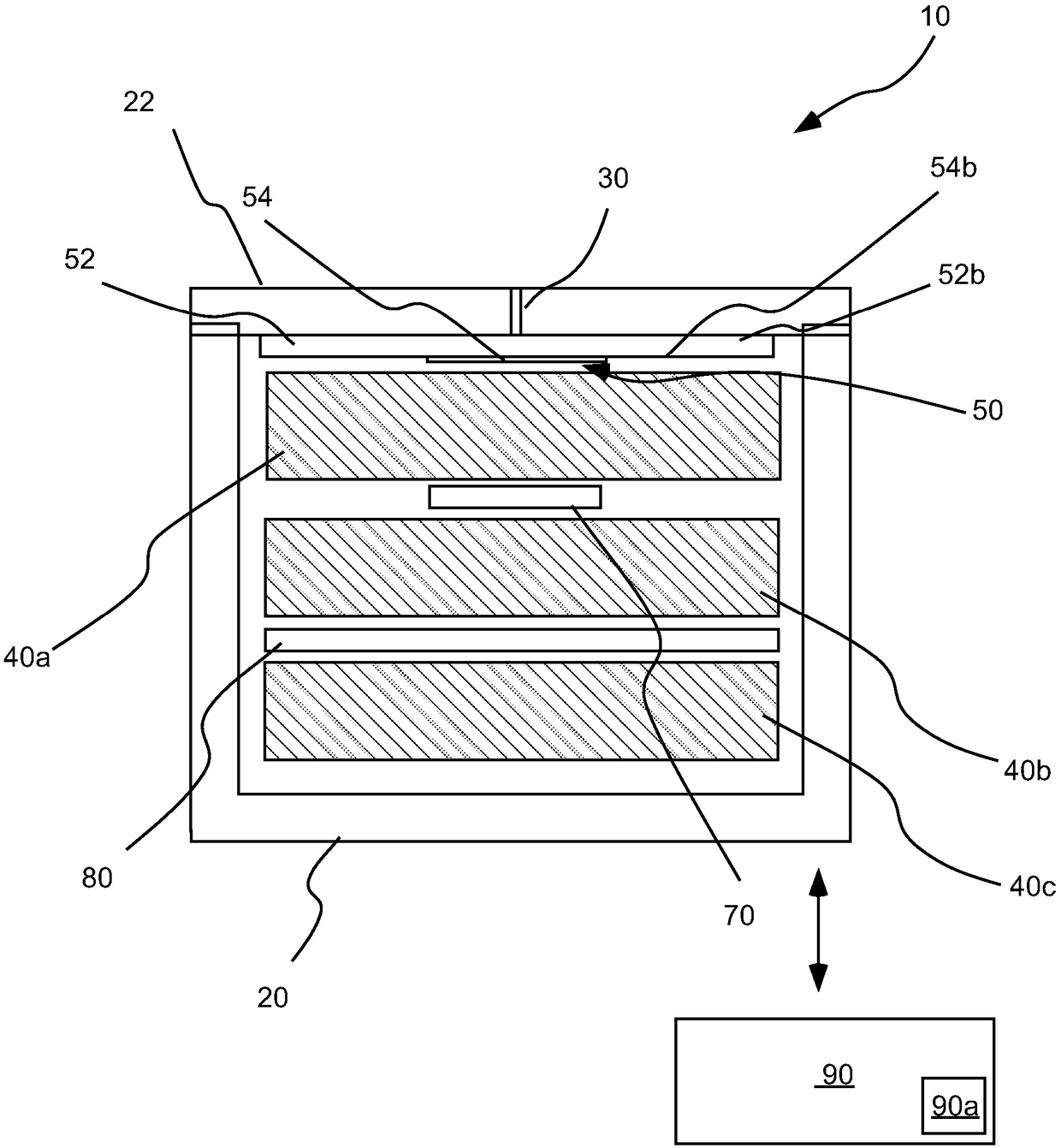 Sensor interrogation with fast recovery