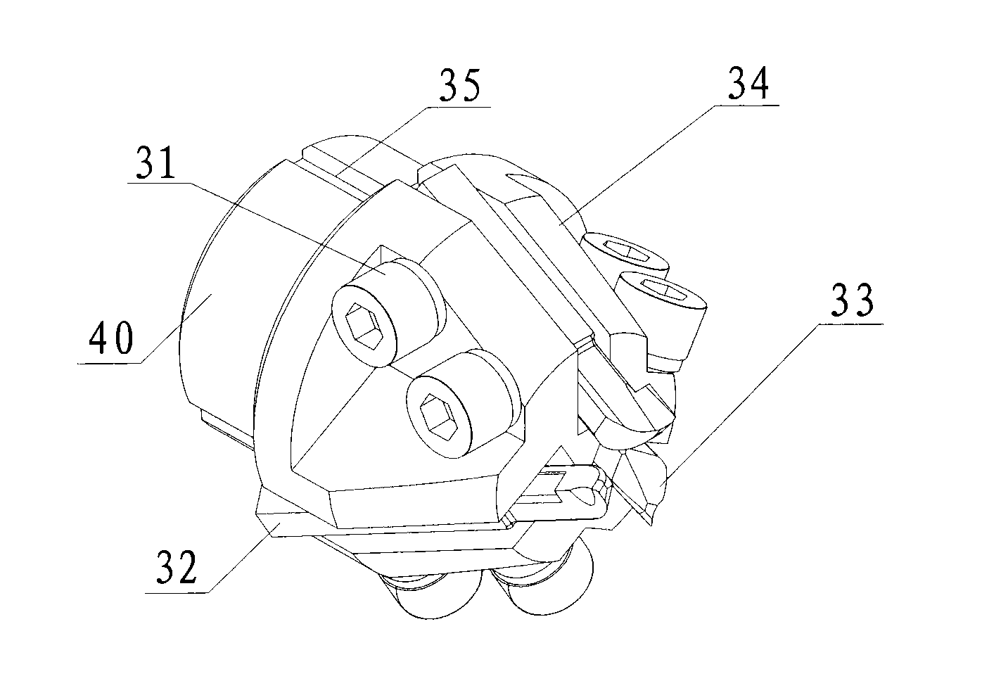 Full-automatic chamfering machine