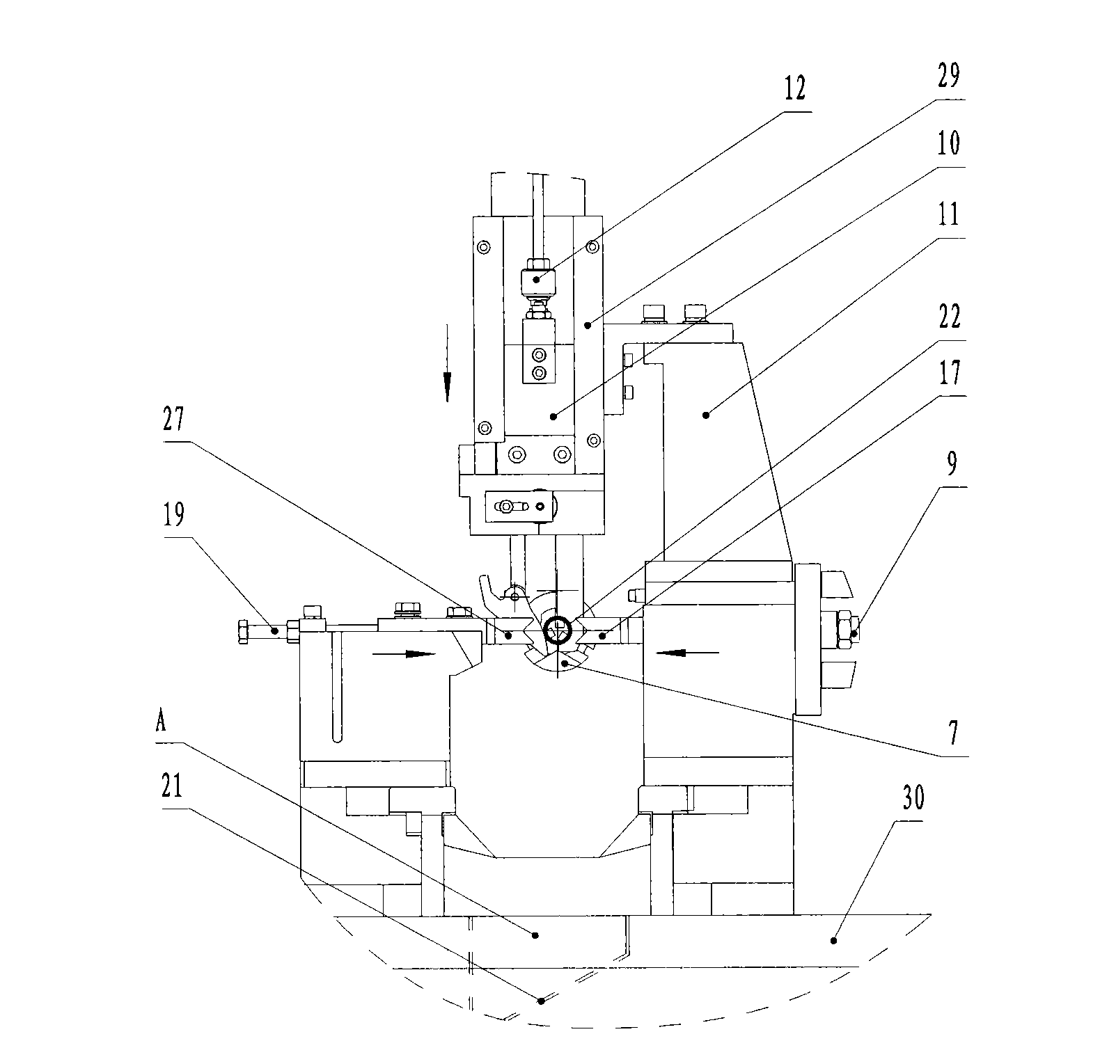 Full-automatic chamfering machine