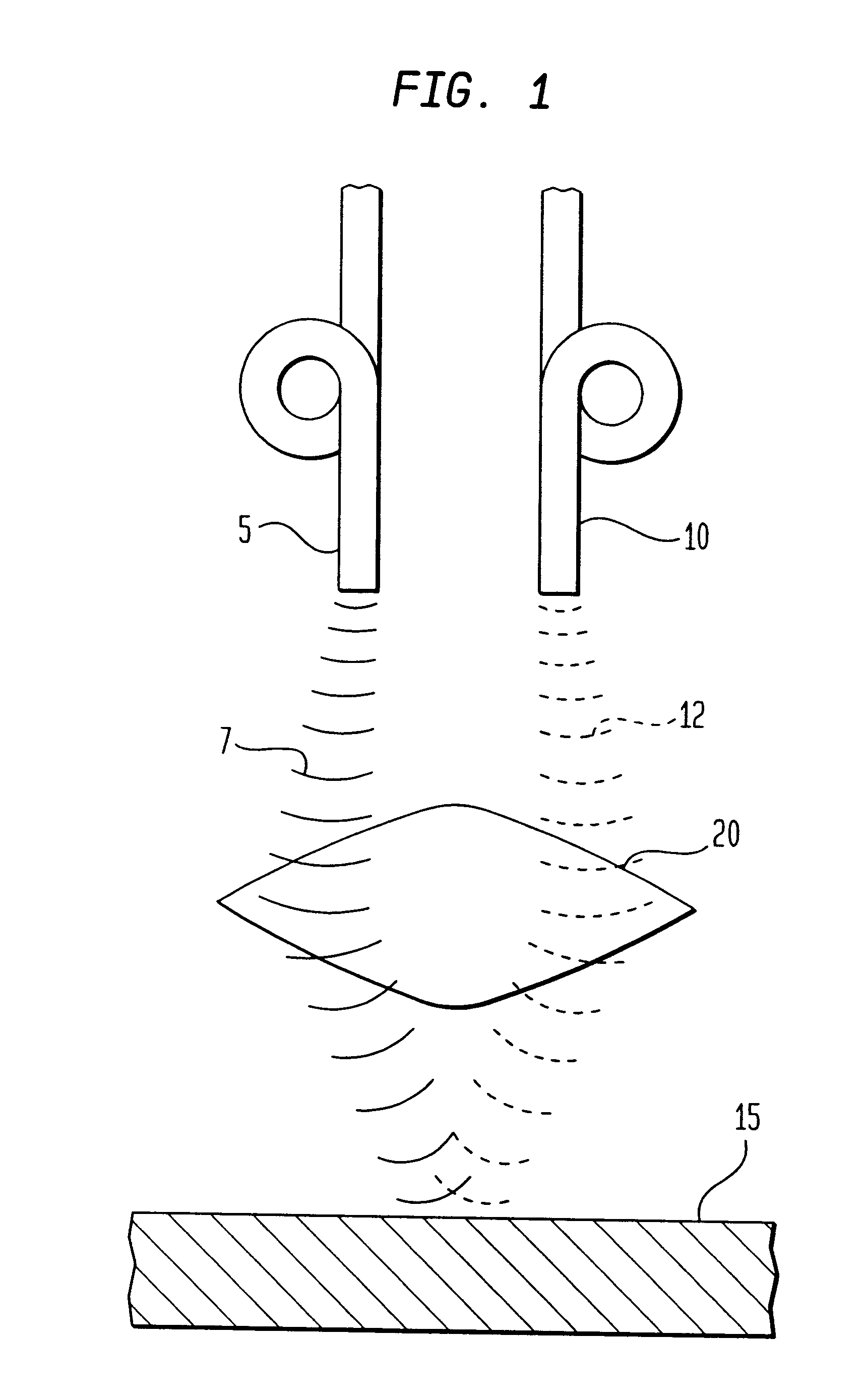 Variable single-mode attenuators by spatial interference