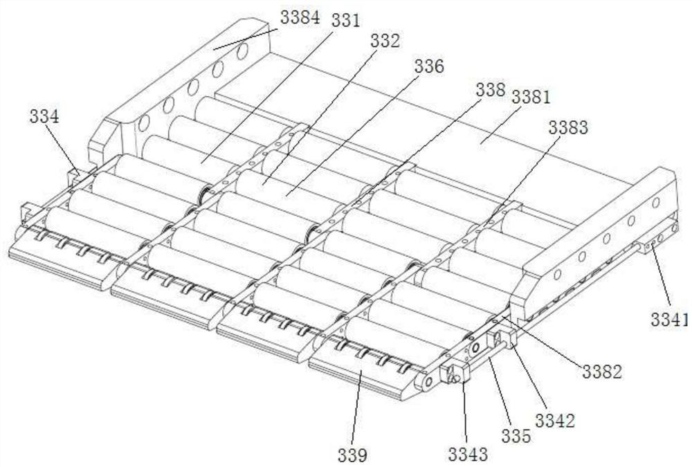 Outer forklift parking robot with blocking arms and parking implementation method of outer forklift parking robot