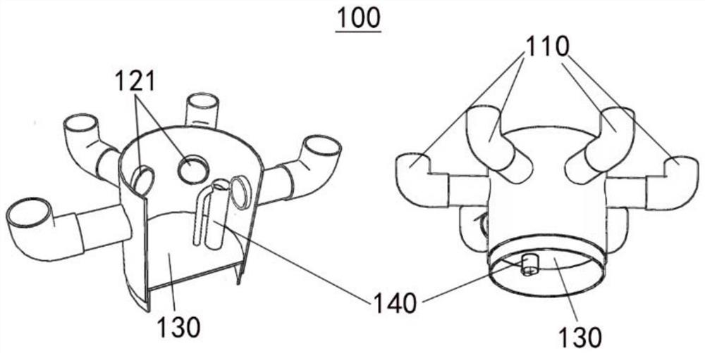 A kind of hydroponic pot, column and cultivation device