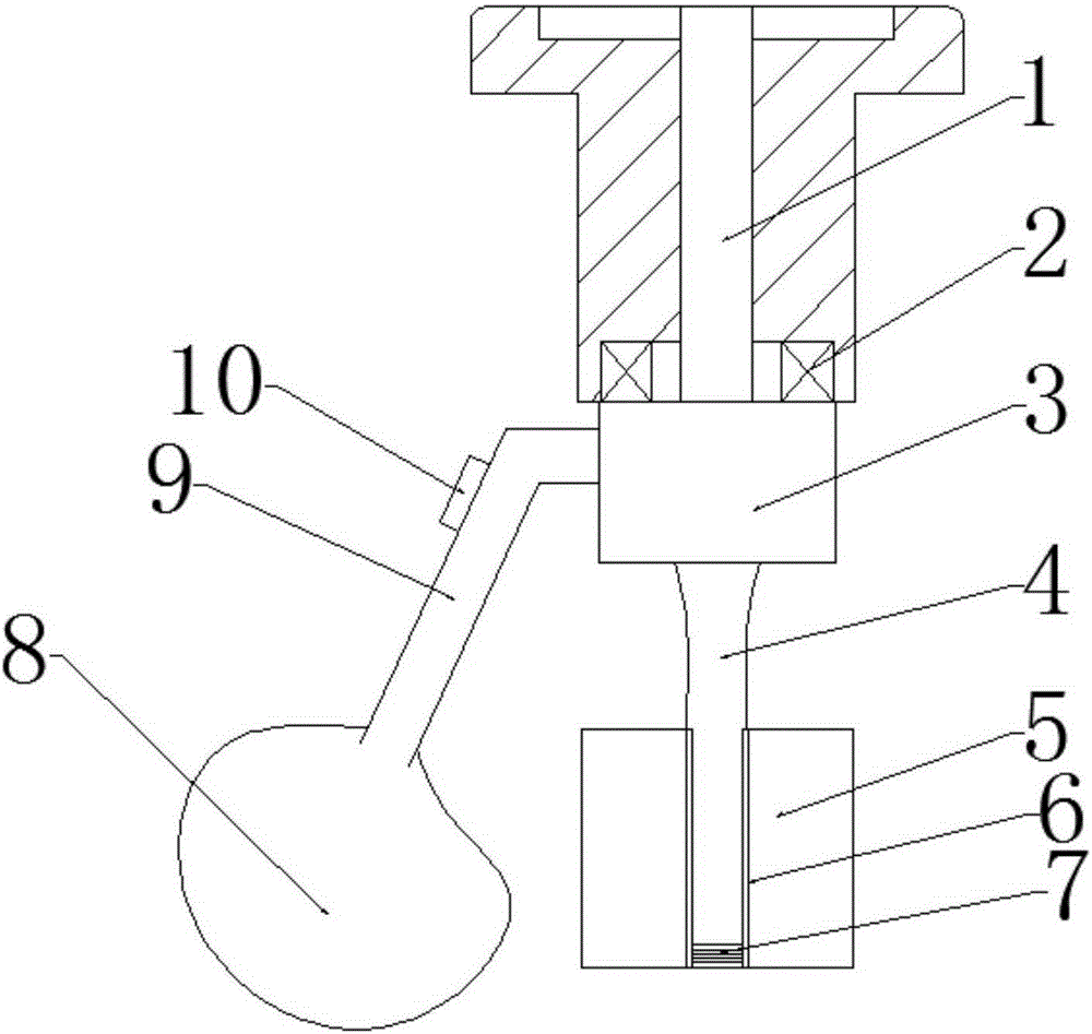 Paper scrap collecting device used for bookbinding machine