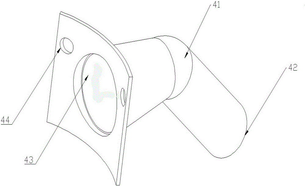 Paper scrap collecting device used for bookbinding machine