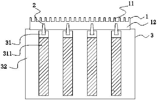 Phase change heat storage solar water heater with direct heat dissipation