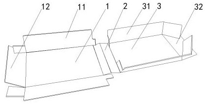 Environment-friendly integrated cigarette case and manufacturing method thereof