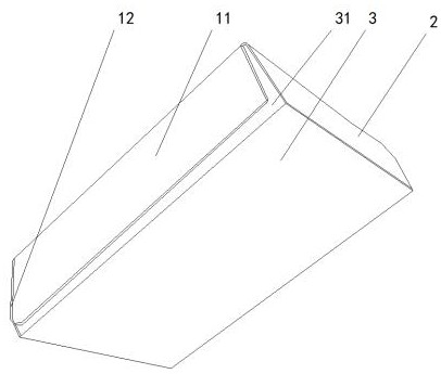 Environment-friendly integrated cigarette case and manufacturing method thereof