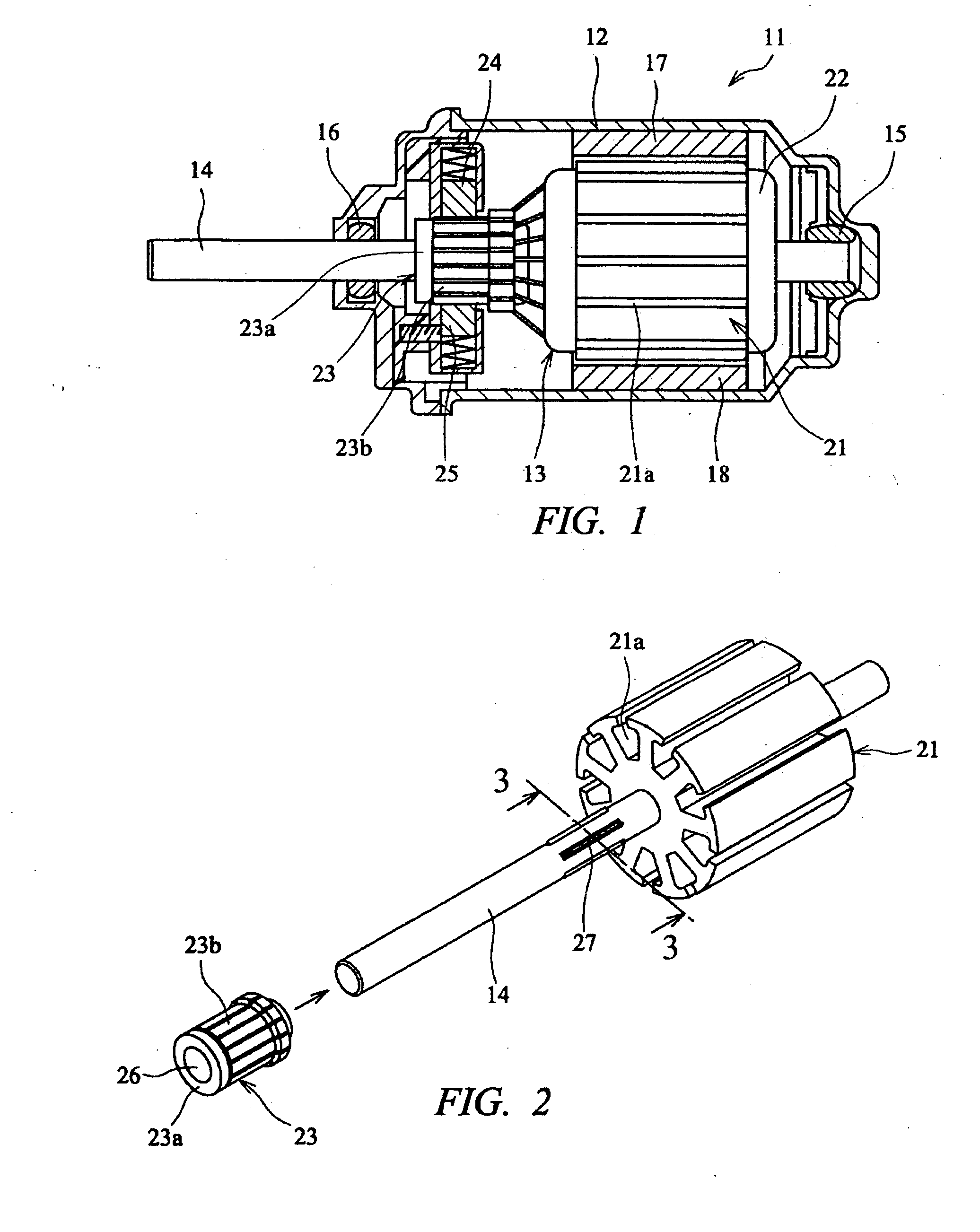 Shaft and shaft molding device