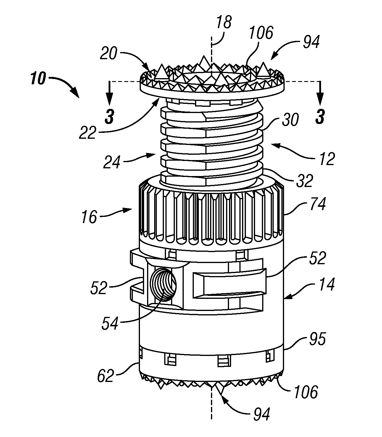 Angling Inserter Tool For Expandable Vertebral Implant