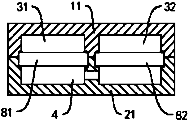 Method and device for waterproof test of breathable film