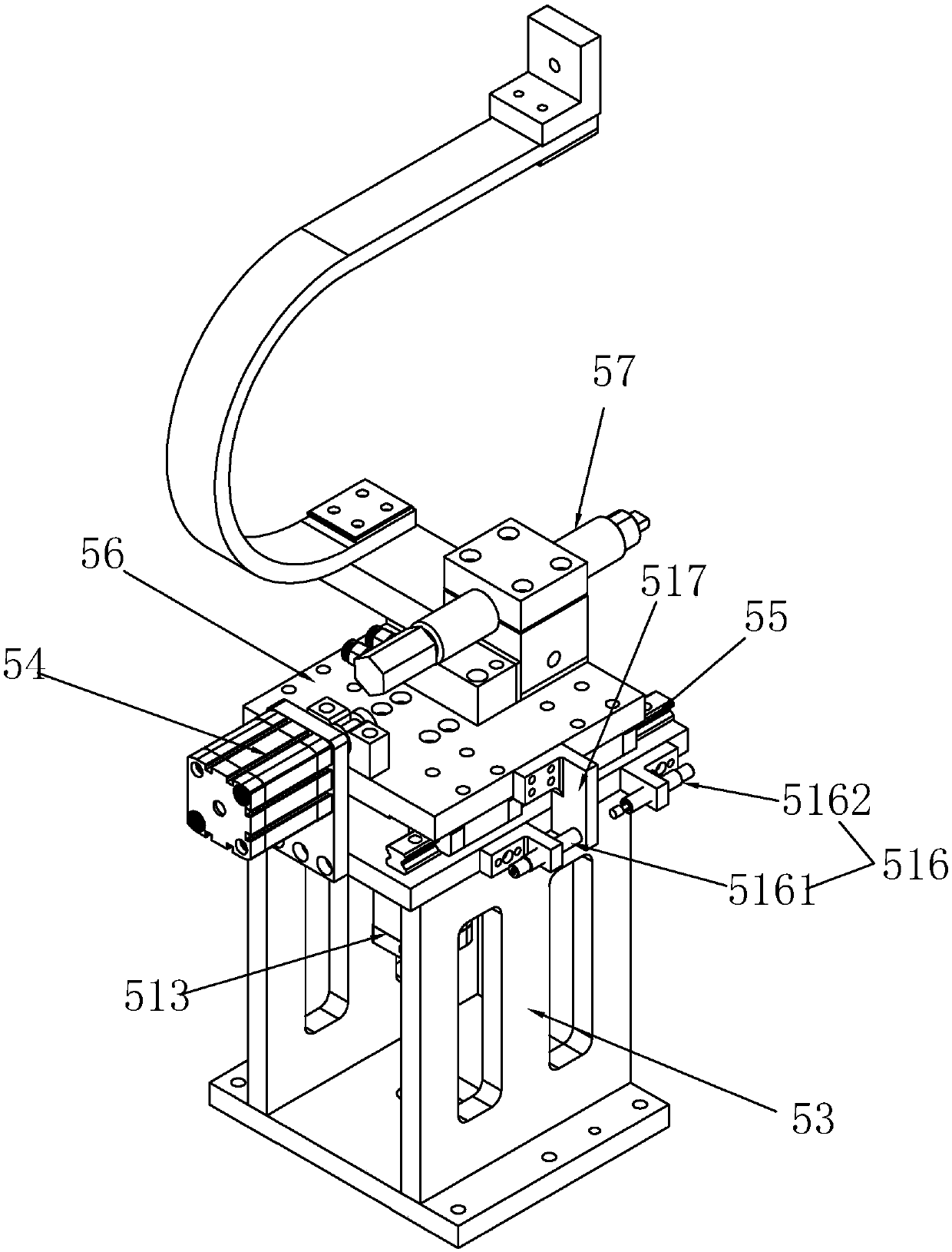 Three-item terminal welding machine