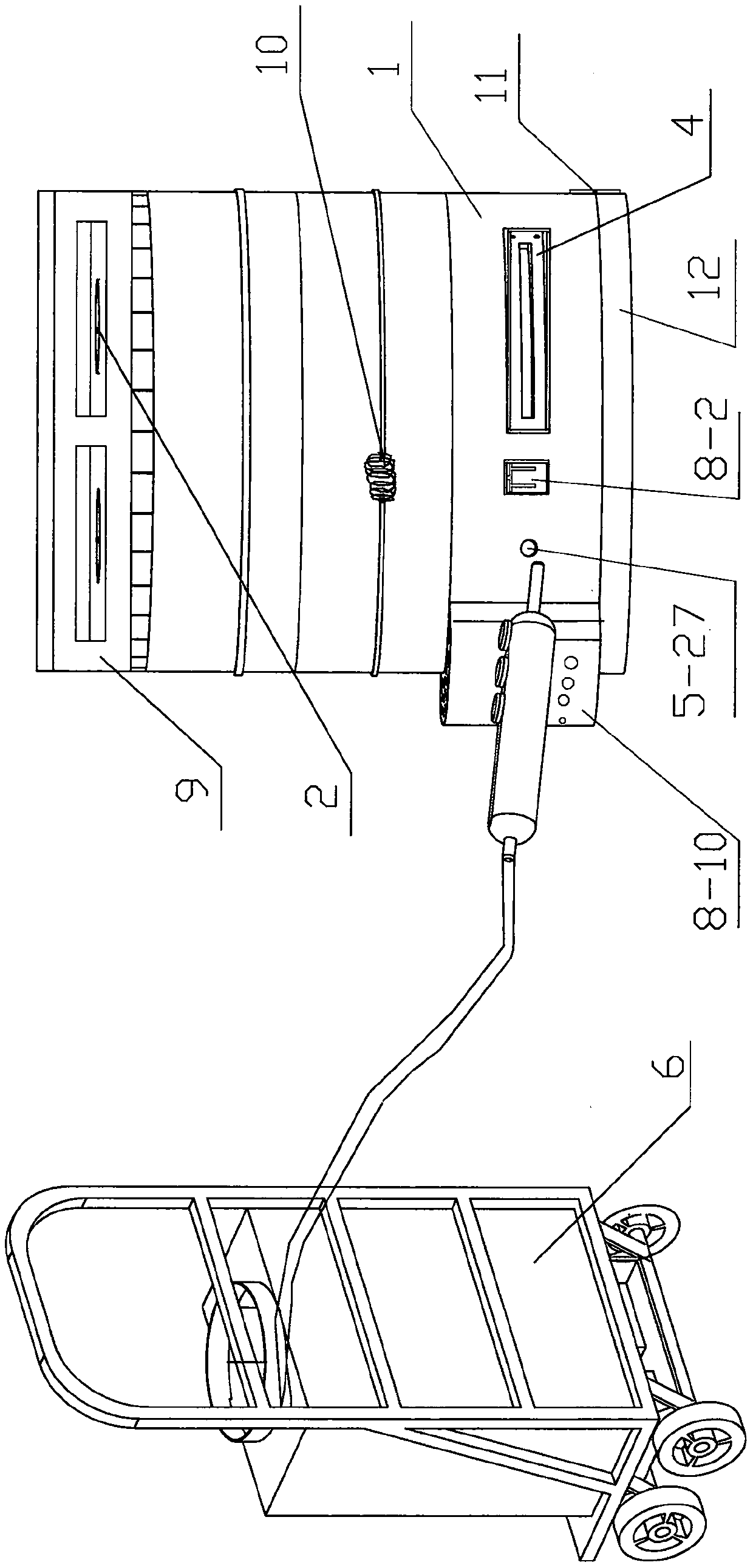 Bee box and auxiliary equipment