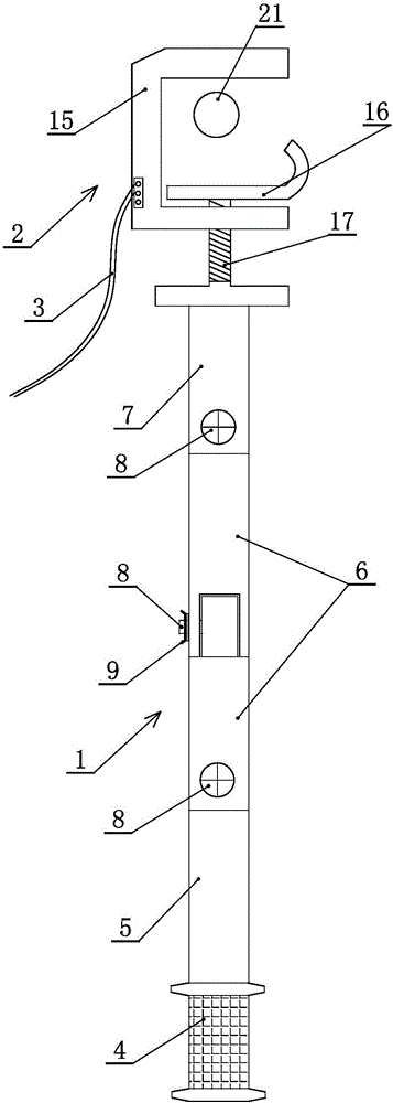 Compact low-voltage grounding wire