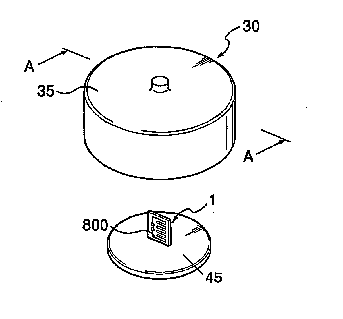 Load measuring transducer including elastic structure and gauge using induced voltage, and load measuring system using the same