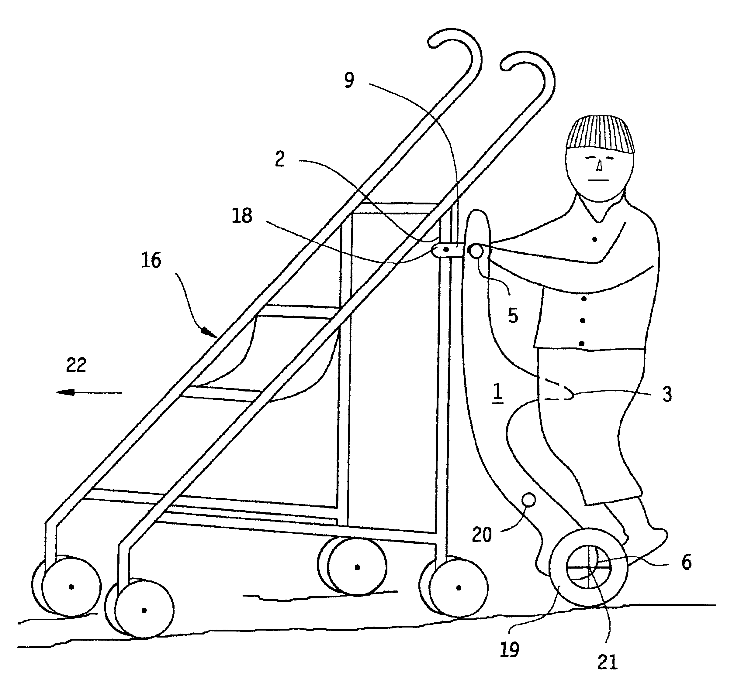 Stroller trailer