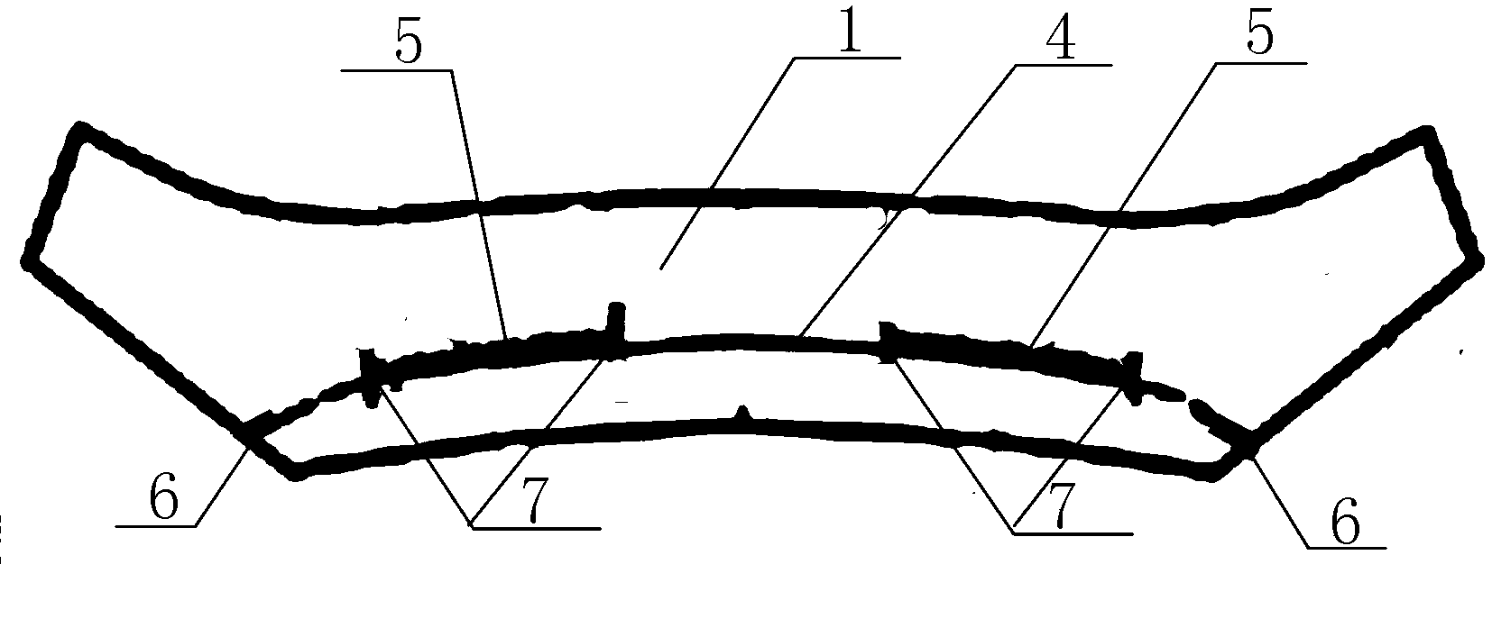 Manufacturing process of business suit collar