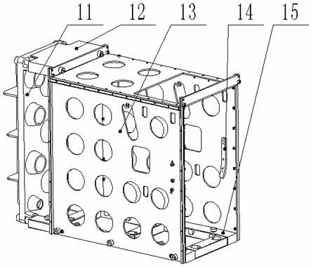 Quick-plug installation mechanism and installation method of a mine switch vacuum contactor module