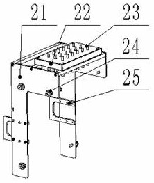 Quick-plug installation mechanism and installation method of a mine switch vacuum contactor module