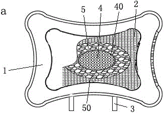 Anion mosquito-repelling type automobile seat headrest and automobile seat utilizing same