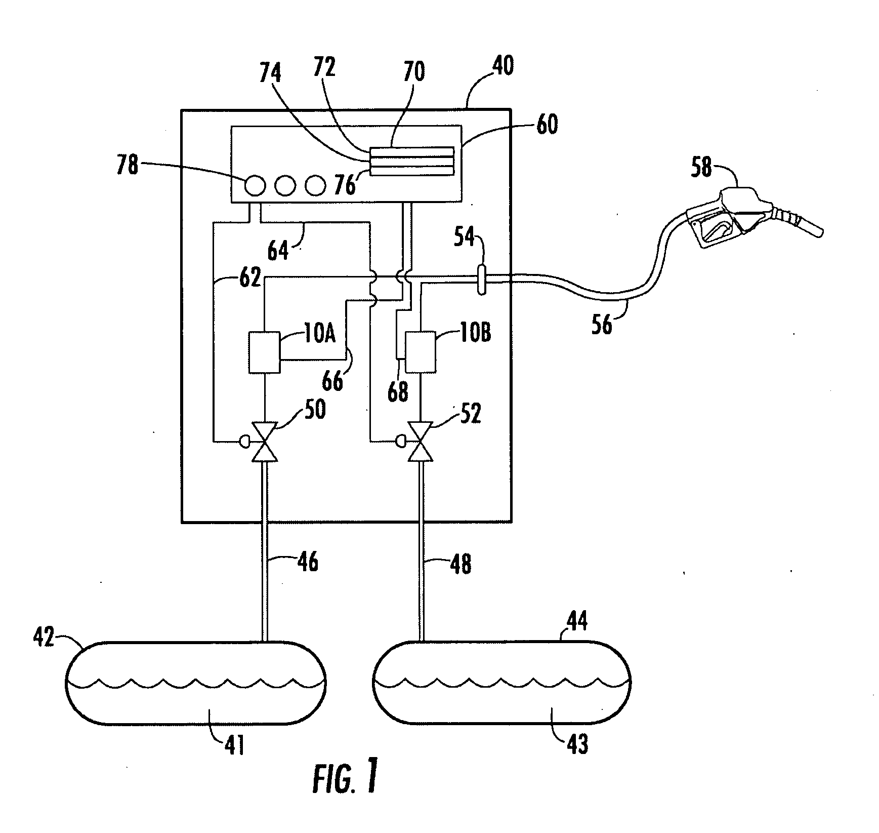 Inferential flow meter for use in fuel dispensing environments