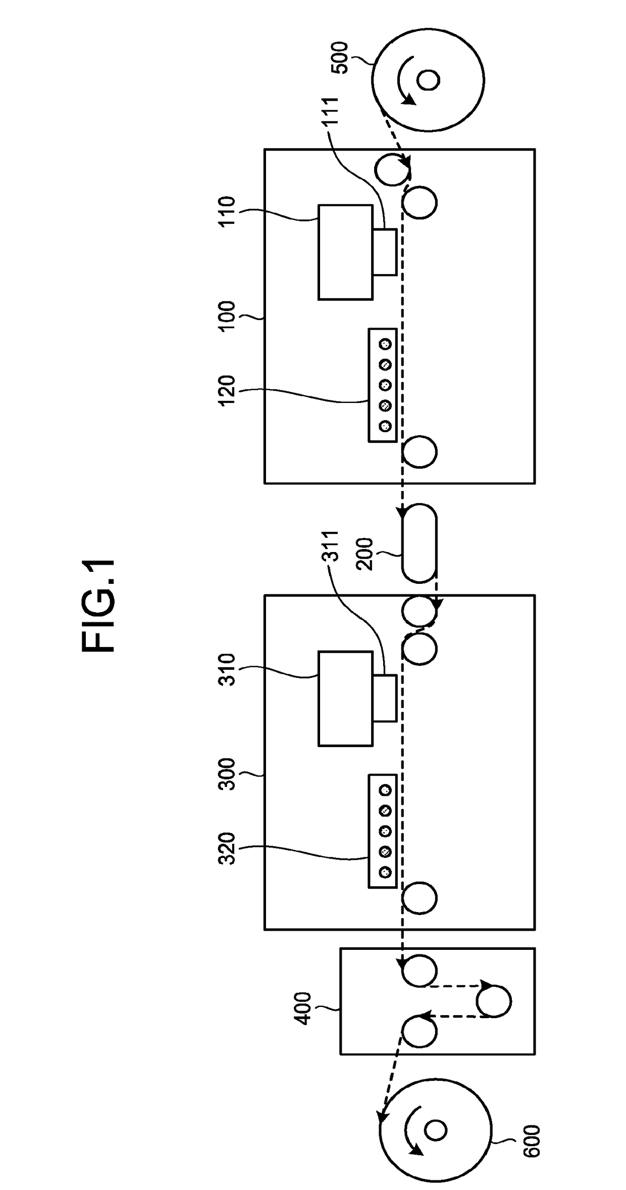 Drying device and liquid discharging device