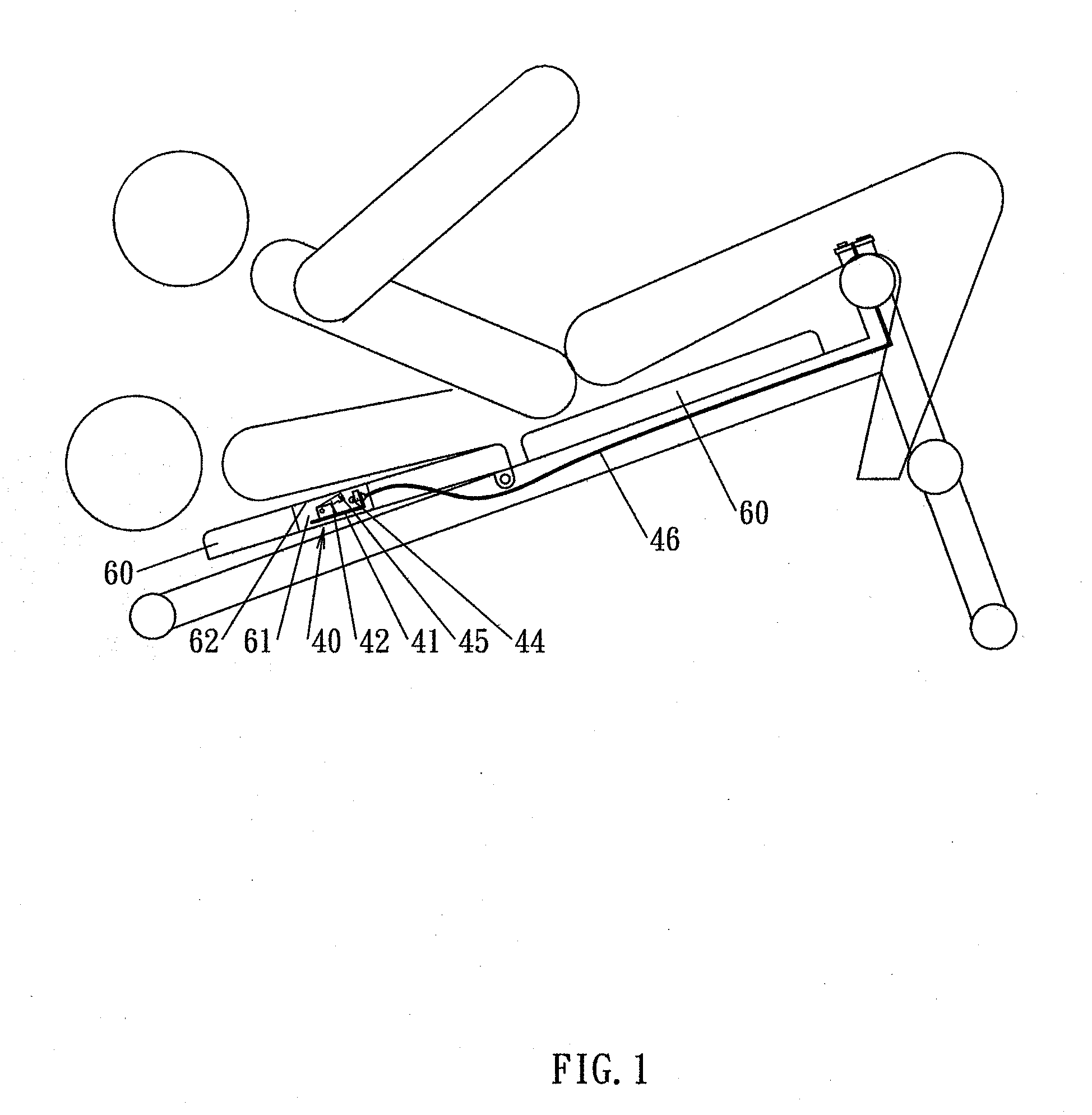 Sit-Up Exercising Apparatus