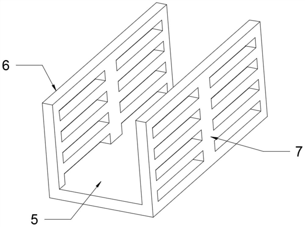 Efficient and environment-friendly large cattle slaughtering device