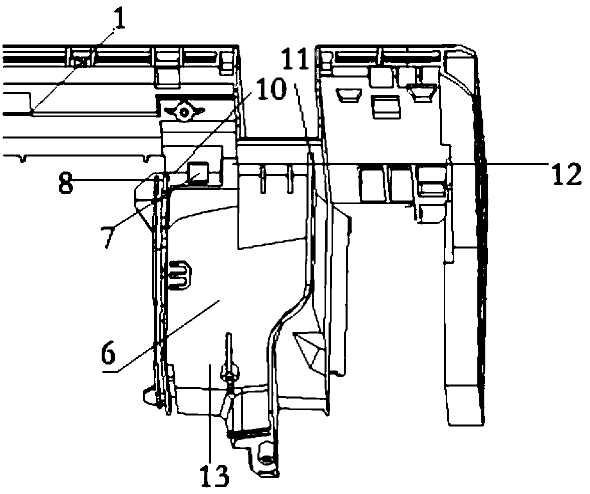 Motor installation assembly, indoor unit, air conditioner and motor installation method