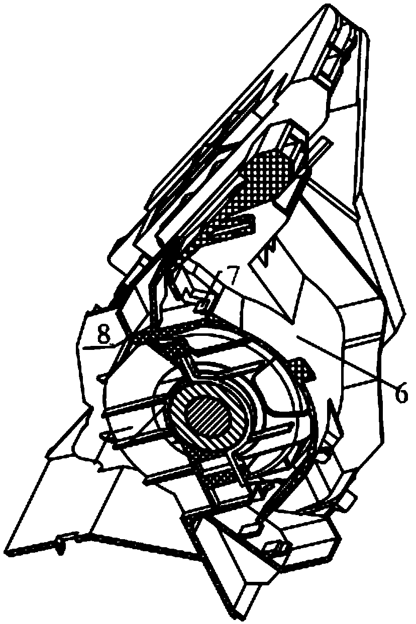 Motor installation assembly, indoor unit, air conditioner and motor installation method