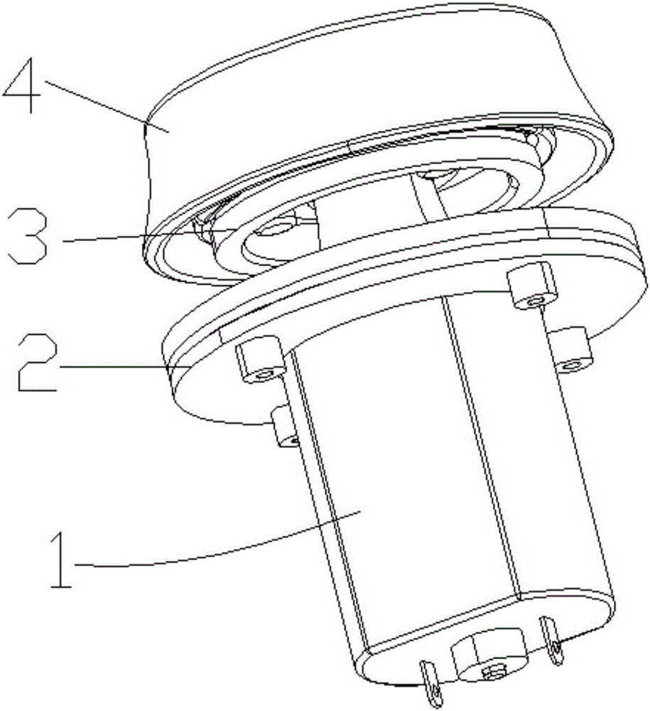 Torsional pendulum type face cleaning device