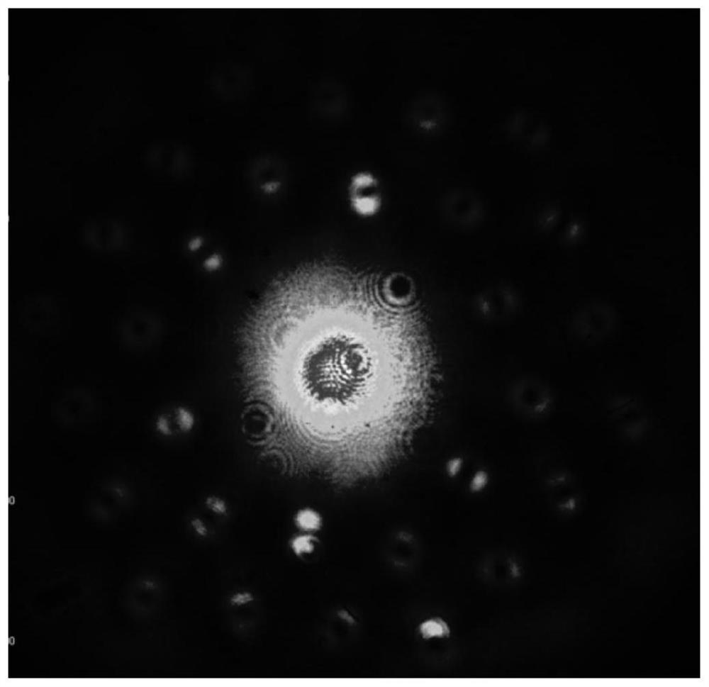 Spatial light coupling method and system for special photonic crystal optical fiber