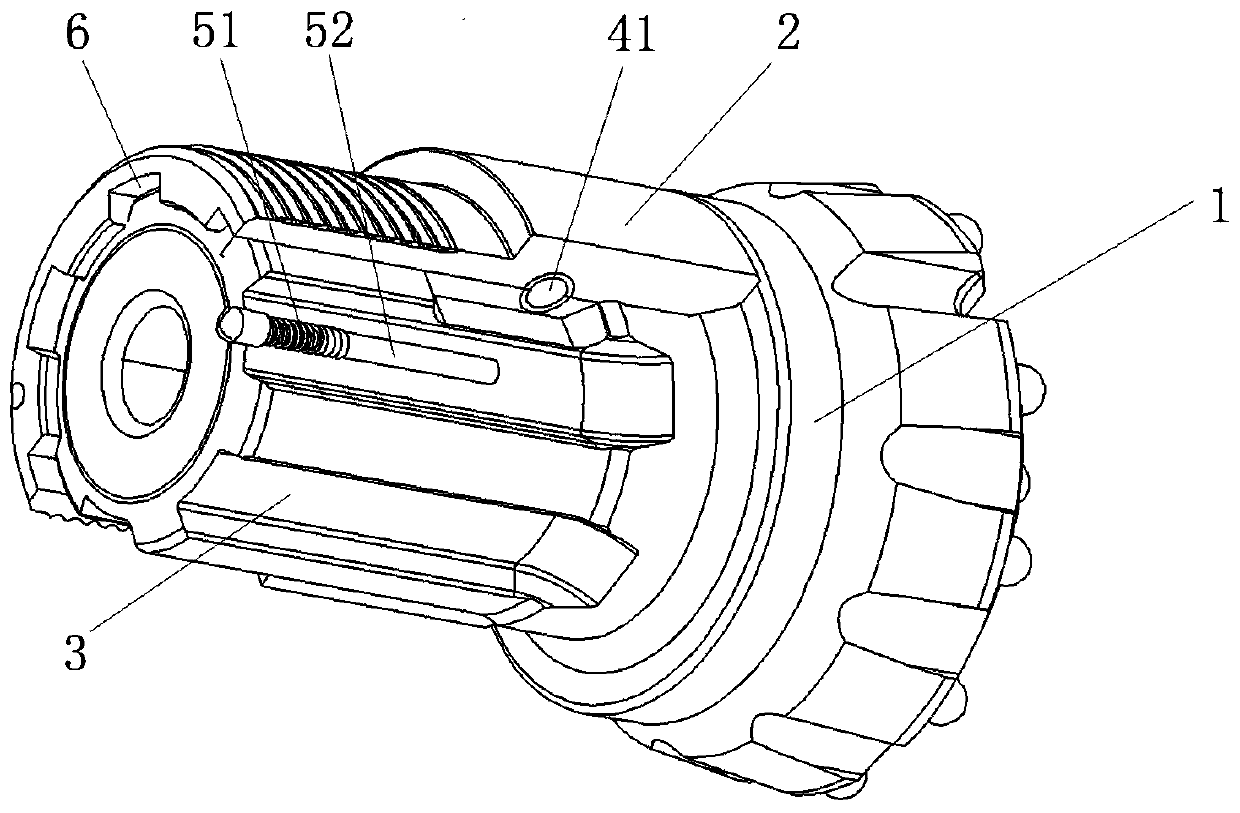 Impactor with quick-change structure