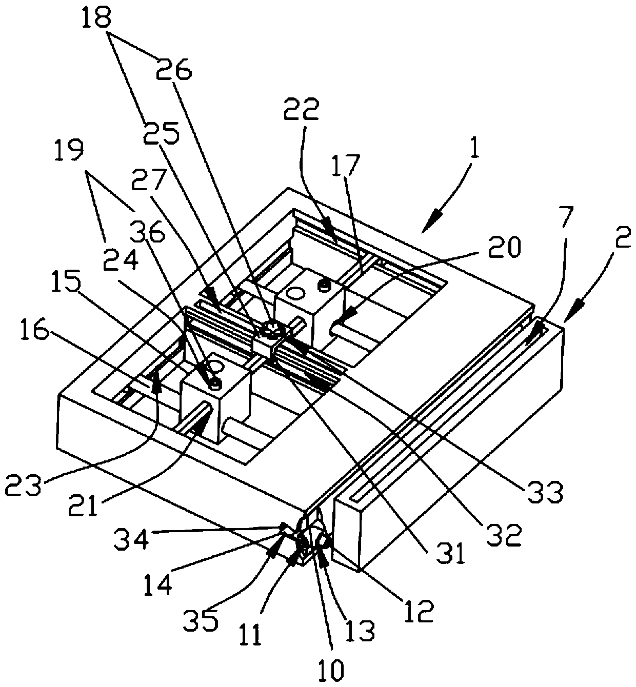 Femoral far-end osteotomy guide device for knee joint replacement