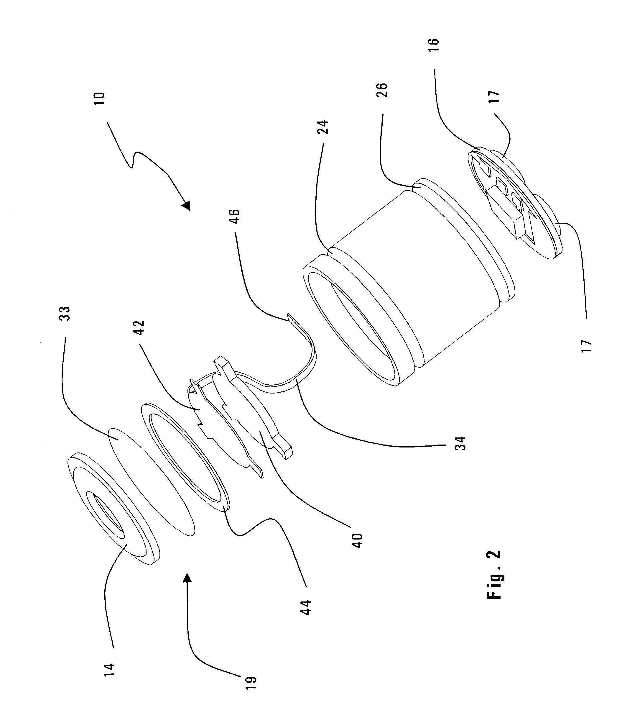 Electret assembly for a microphone having a backplate with improved charge stability