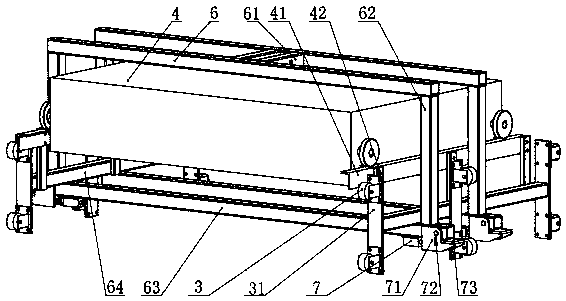 Automatic lifting platform capable of quickly running and locating with high precision, and elevator