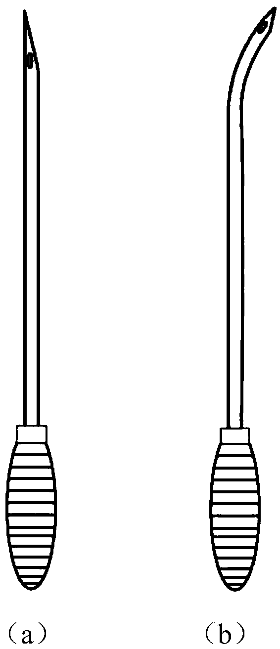 Meniscus suturing tool adopting outside-to-inside method