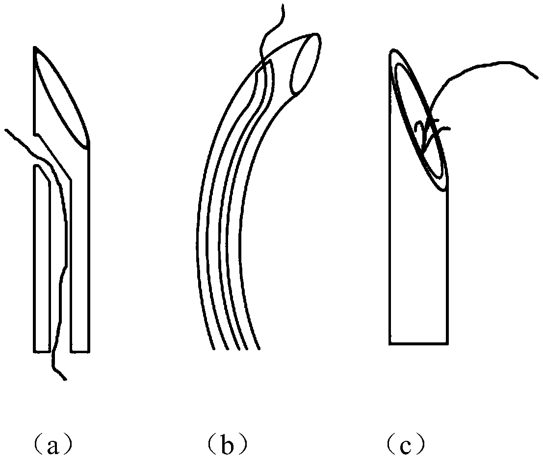 Meniscus suturing tool adopting outside-to-inside method